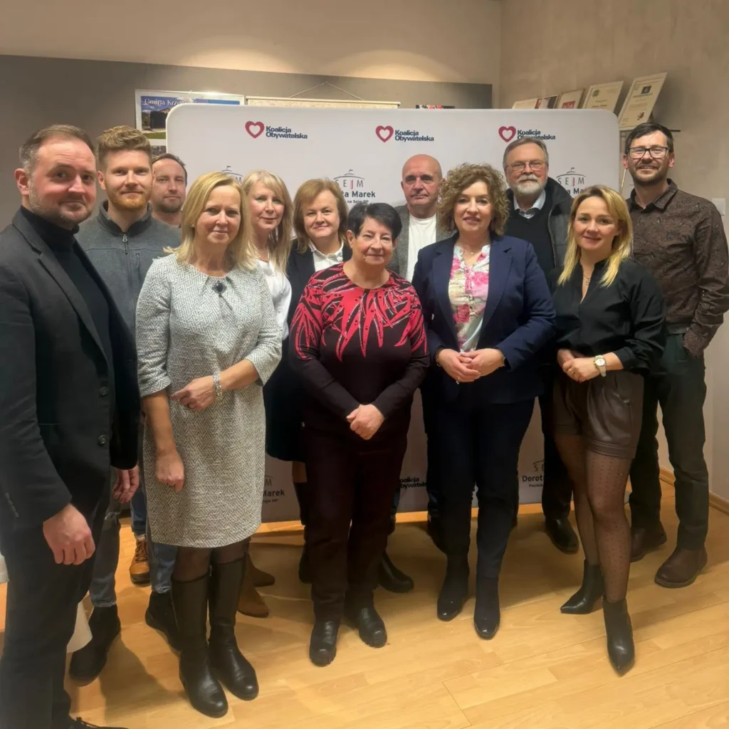 Spotkanie Doroty Marek z grupą Koalicji Obywatelskiej